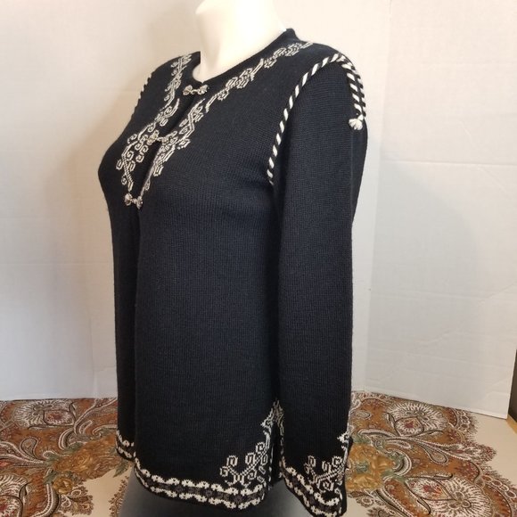 Apleks 100% Wool Cardigan Sweater - Picture 6 of 10